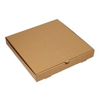 9" PLAIN BROWN PIZZA BOX 